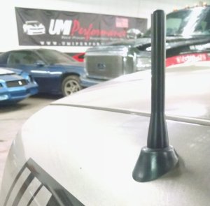 Chevrolet Camaro Short Antenna - UMI Performance - Aluminum - Black - `82-`02